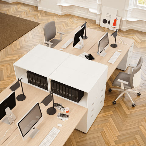 Arredo ufficio per coworking: i consigli di linekit per non ... Arredare un ufficio
