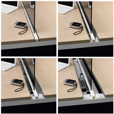 scrivania per ufficio accessori