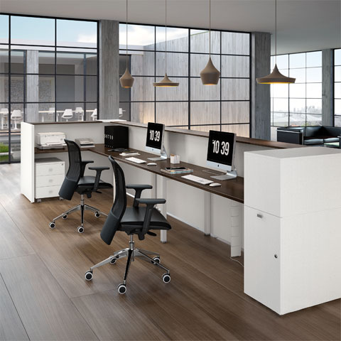Preventivi e progettazione arredamento ufficio mobili for Reception ufficio