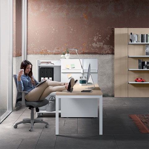 scrivania per ufficio smartdesk