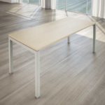 Scrivania Swing 5050 (Profondità 80 Cm) con Cassettiera Moovy