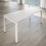 Scrivania Swing 5050 (Profondità 80 Cm) con Cassettiera Moovy