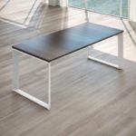 Scrivania Twist in Legno con Allungo, Cassettiera Moovy e 2 Armadi Medi con Ante