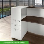 Avant - Modulo Lineare in Legno con Lunghezza da 365.6 a 563.4cm - Reception