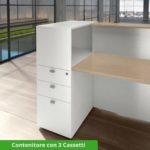 Avant - Modulo Lineare in Legno con Lunghezza da 365.6 a 563.4cm - Reception