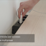 Avant - Modulo Lineare in Legno con Lunghezza da 365.6 a 563.4cm - Reception