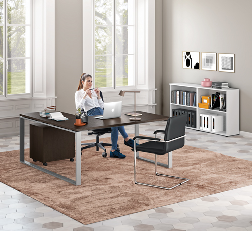 Isola di Lavoro Swing 7020 con Cassettiera Moovy