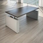 Scrivania Giano Metal in Legno