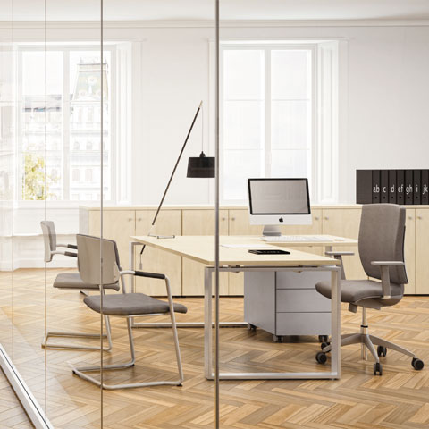 Isola di Lavoro Swing 7020 con Cassettiera Metal Moovy 1 Isola di Lavoro Swing 7020 con Cassettiera Metal Moovy